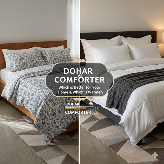 Dohar vs Comforter: Which is Better for Your Home & Which is Warmer?