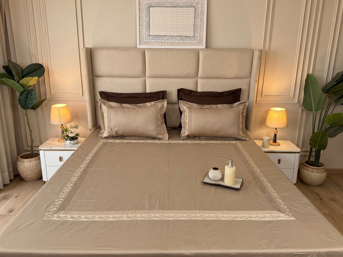 EMBROIDERY x PINTEX BEDSHEET (3 Pcs)