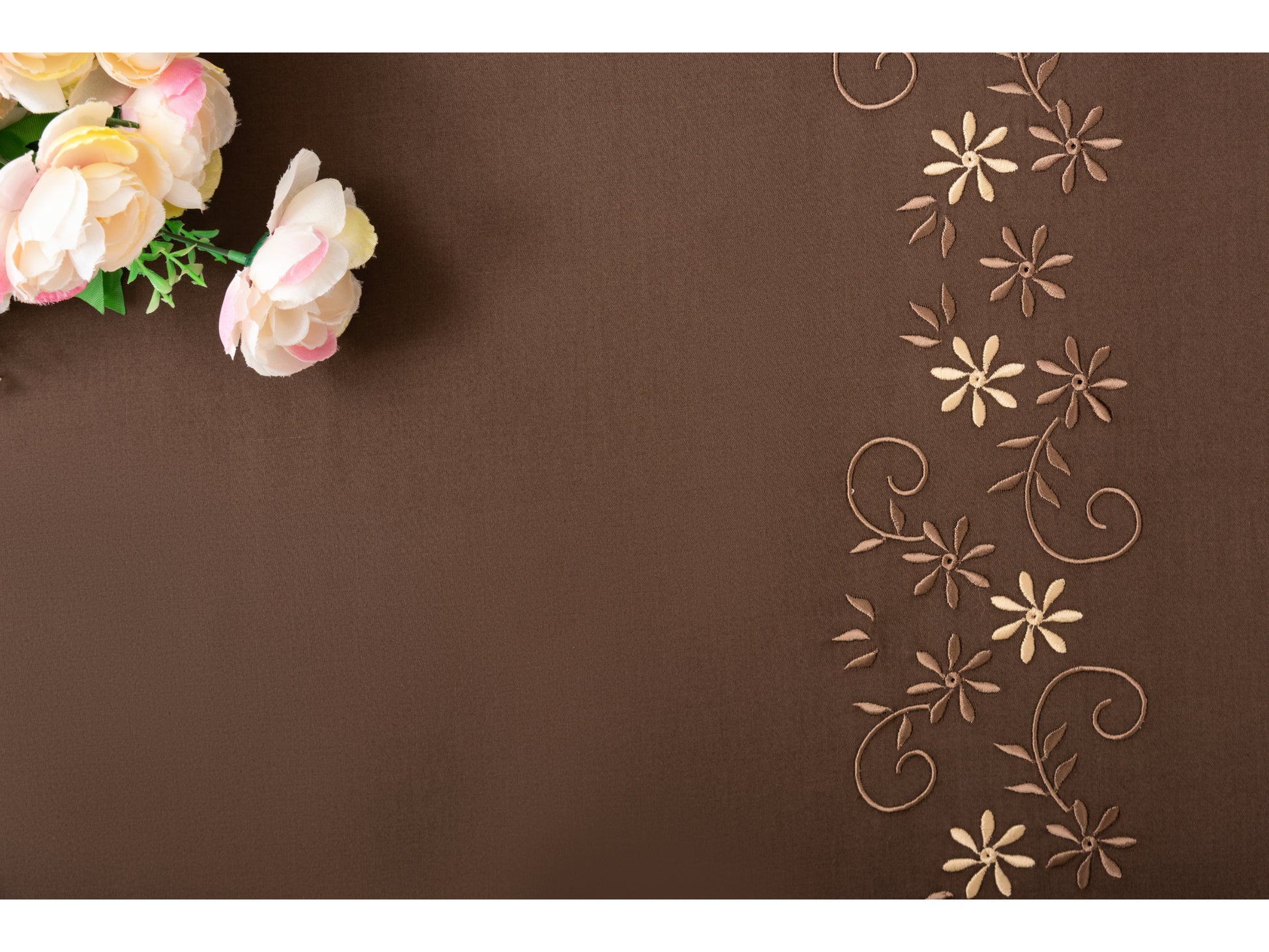 EMBROIDERY BEDSHEET 100% COTTON (3PCS) - Bedding Bliss