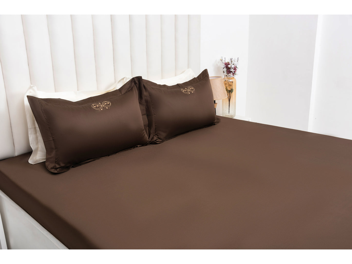 EMBROIDERY BEDSHEET 100% COTTON (3PCS)