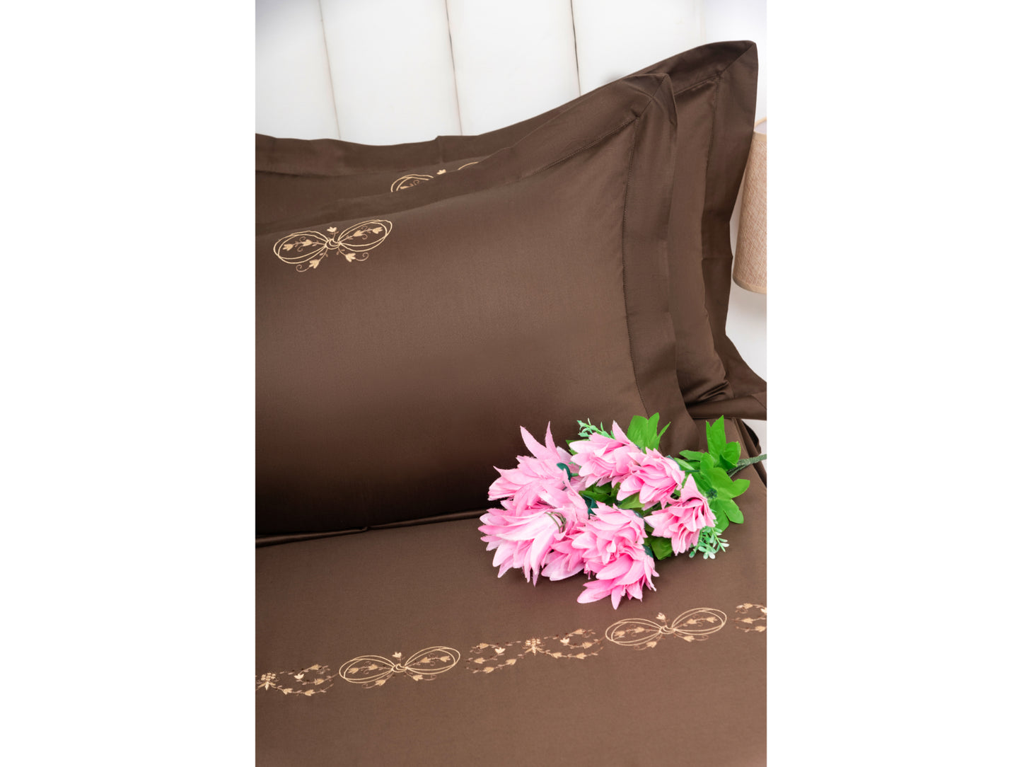 EMBROIDERY BEDSHEET 100% COTTON (3PCS)