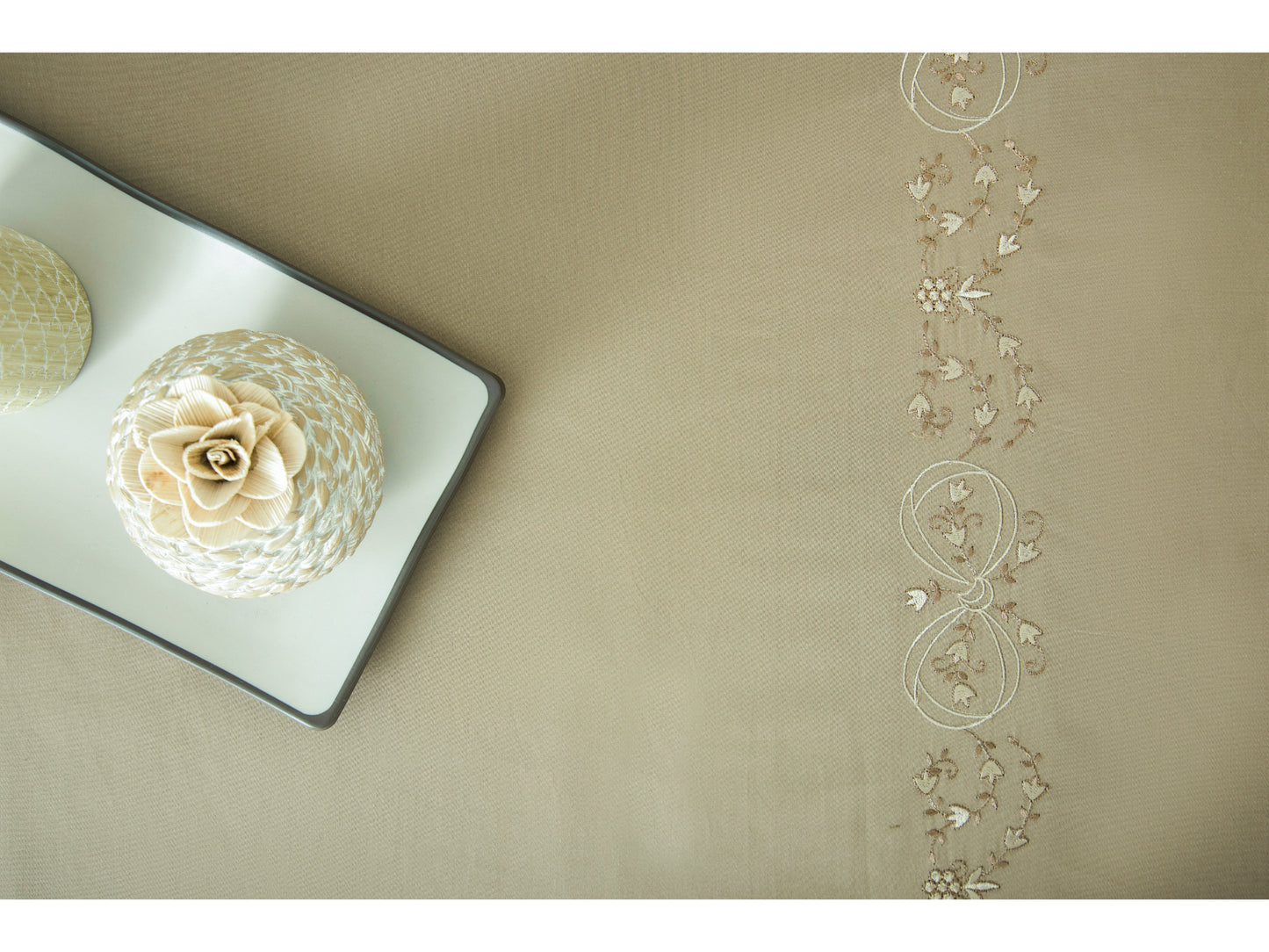 EMBROIDERY BEDSHEET 100% COTTON (3PCS)