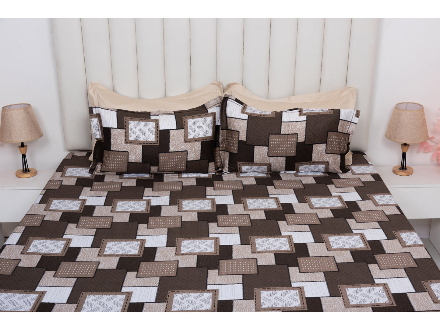 GUARANTEED PRINTED BEDSHEET 100% COTTON (3PCS, PRINTED)