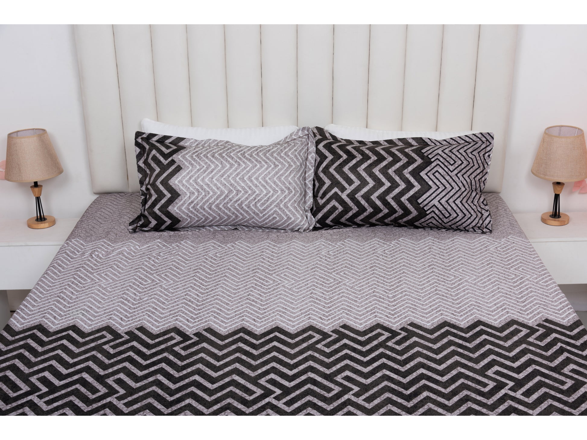 GUARANTEED PRINTED BEDSHEET 100% COTTON (3PCS, PRINTED) - Bedding Bliss