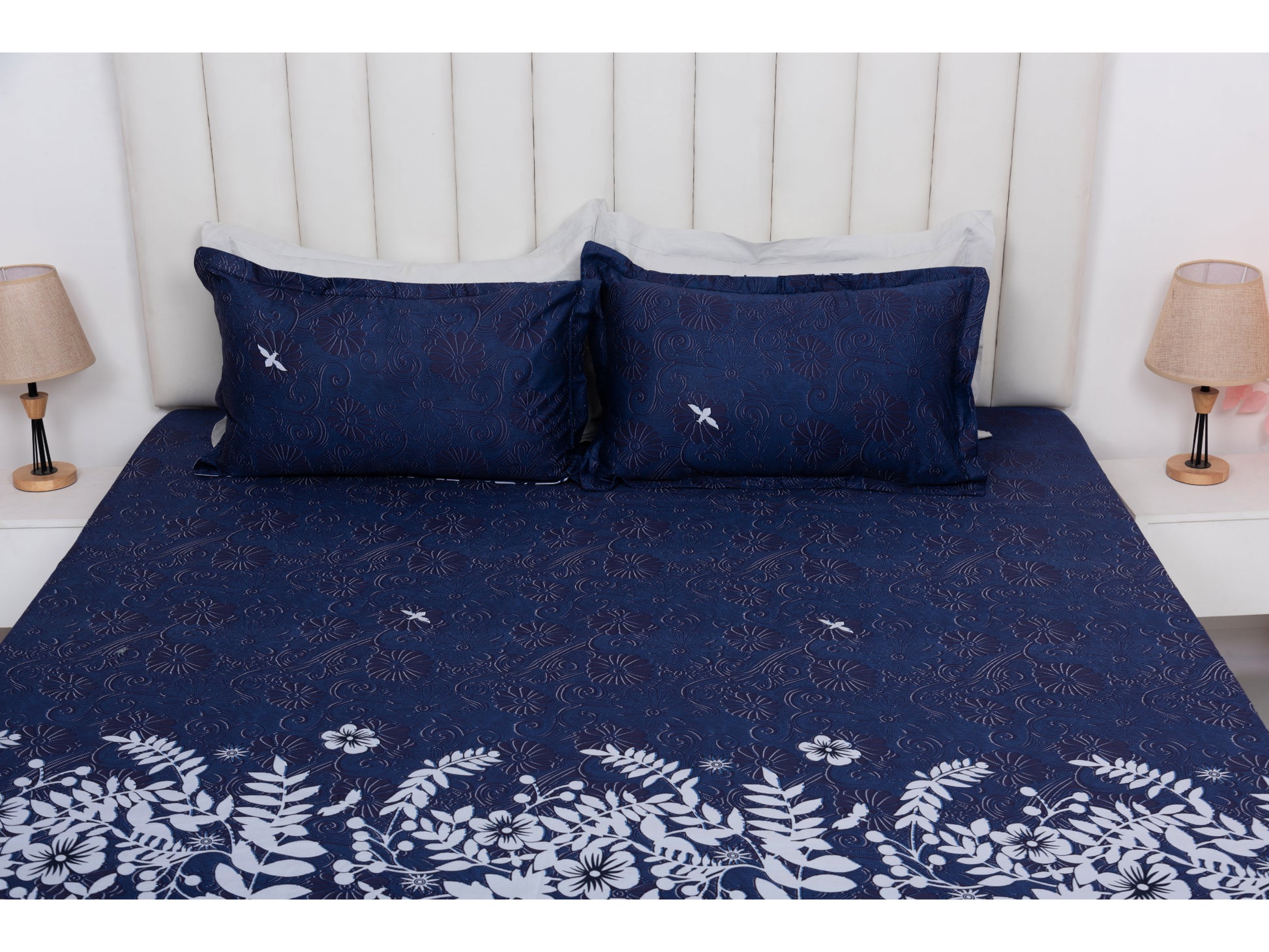 GUARANTEED PRINTED BEDSHEET 100% COTTON (3PCS, PRINTED) - Bedding Bliss