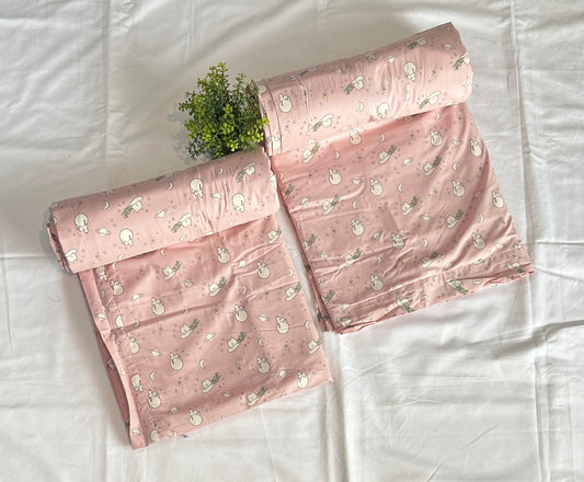PURE COTTON 3 LAYER DOHOR (1 PCS, BLUSH) - Bedding Bliss