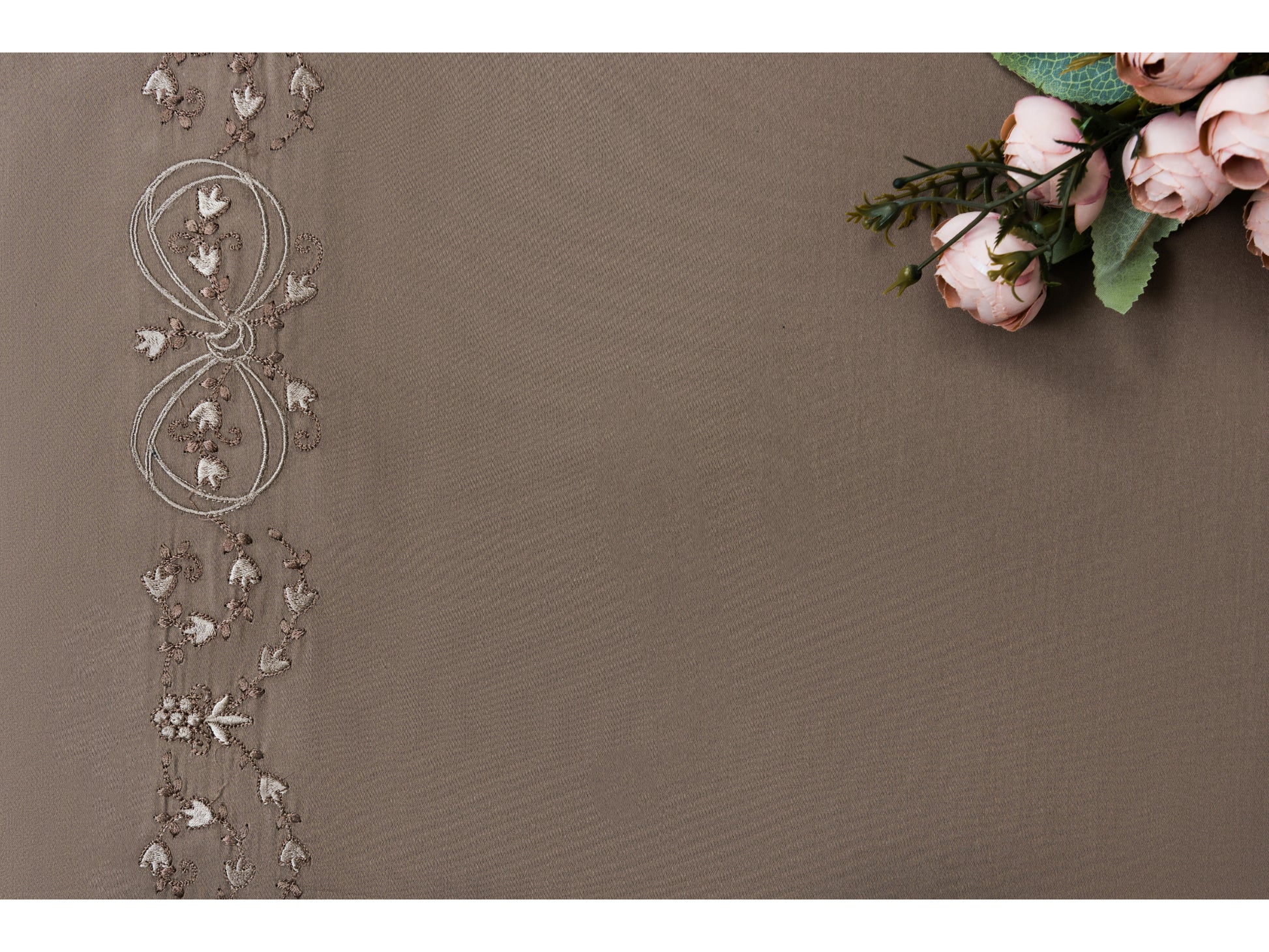 EMBROIDERY BEDSHEET 100% COTTON (3PCS) - Bedding Bliss