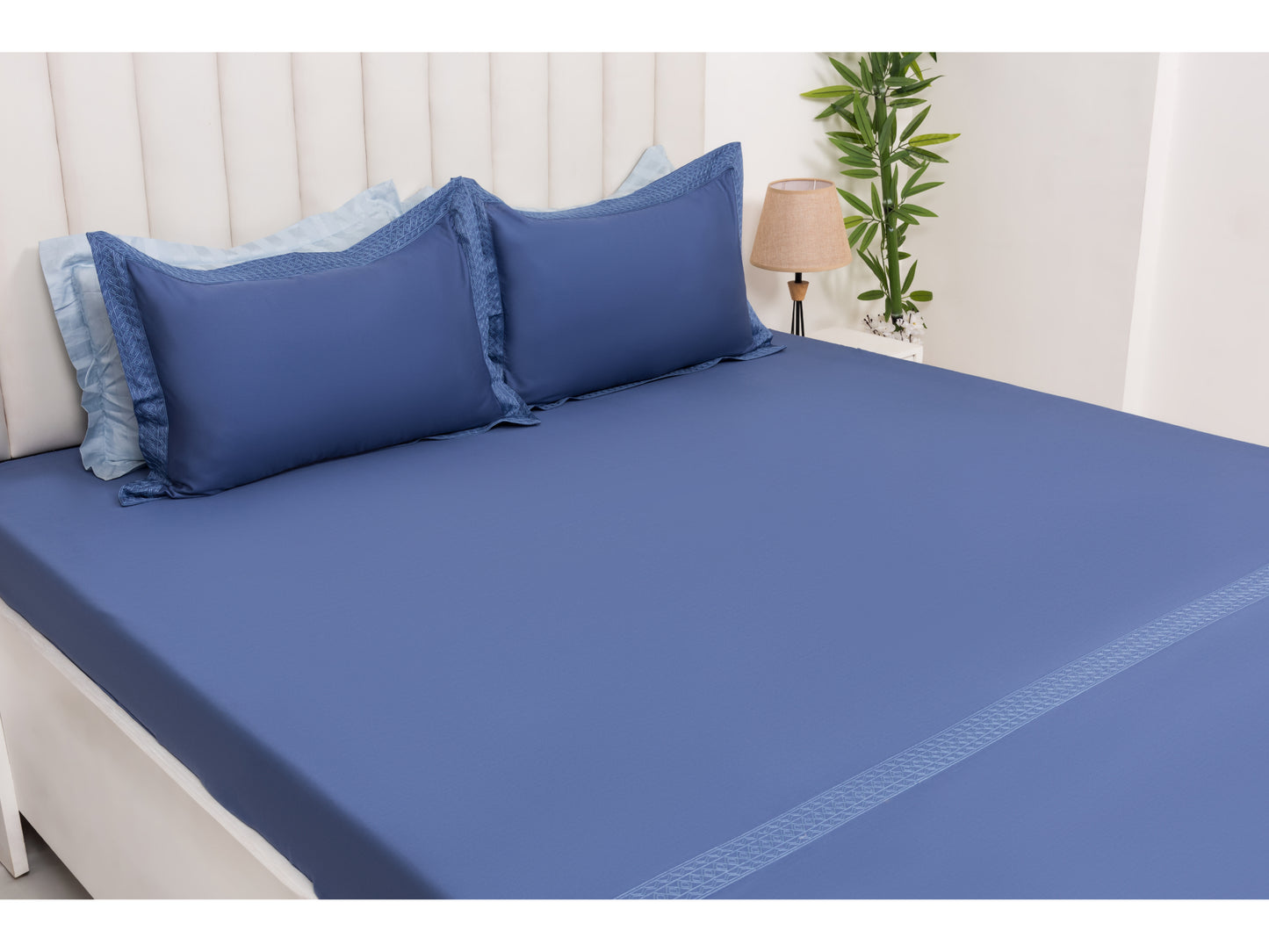 EMBROIDERY BEDSHEET 100% COTTON (3PCS)