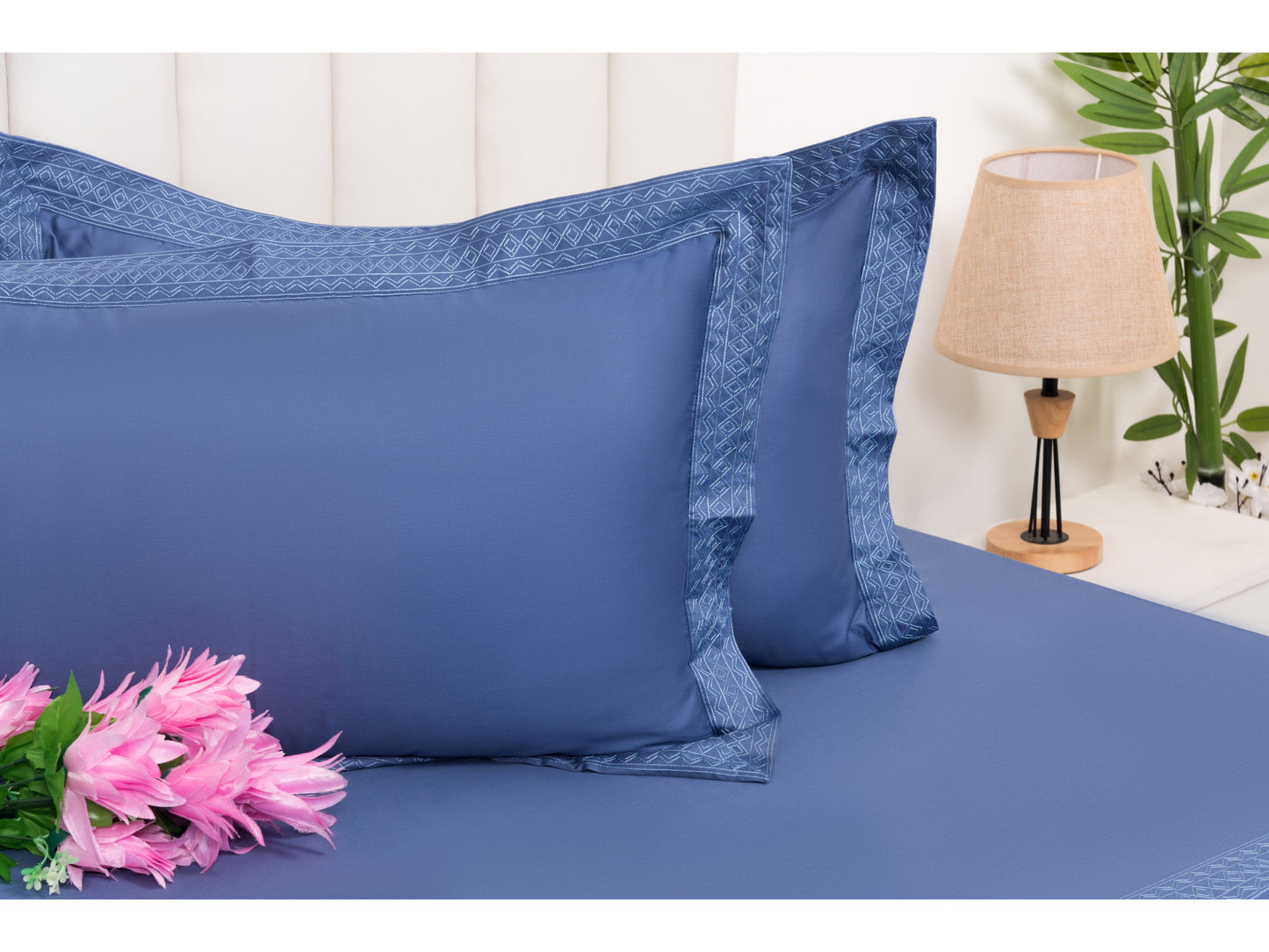 EMBROIDERY BEDSHEET 100% COTTON (3PCS)