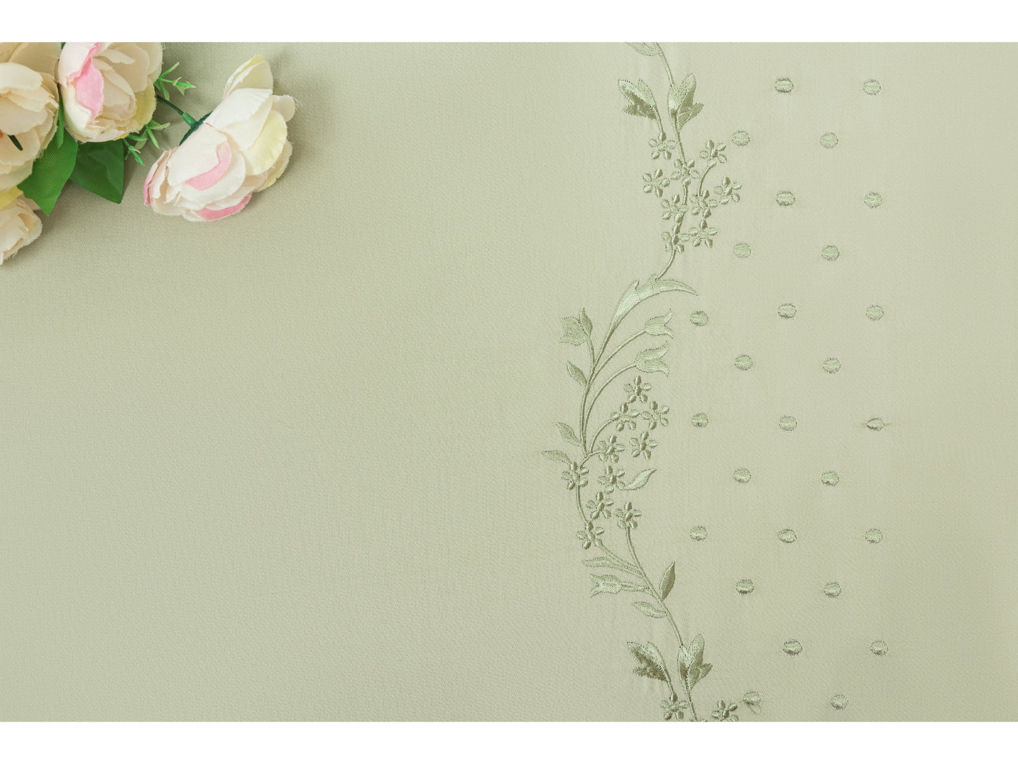 EMBROIDERY BEDSHEET 100% COTTON (3PCS) - Bedding Bliss