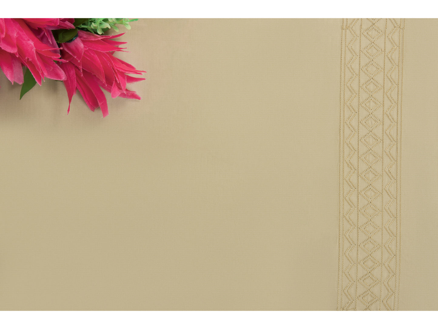 EMBROIDERY BEDSHEET 100% COTTON (3PCS) - Bedding Bliss
