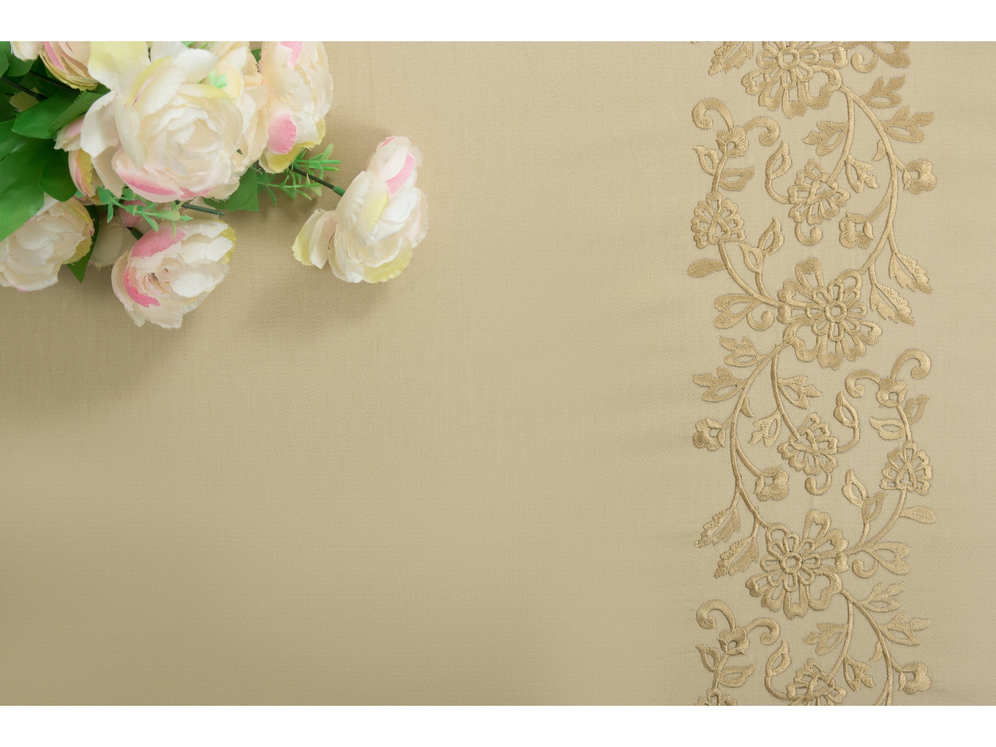 EMBROIDERY BEDSHEET 100% COTTON (3PCS) - Bedding Bliss