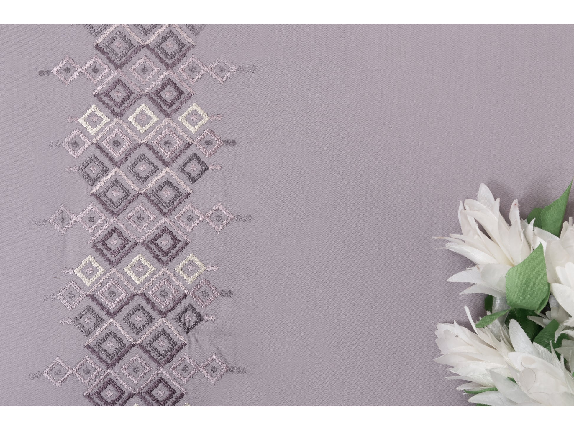 EMBROIDERY BEDSHEET 100% COTTON (3PCS) - Bedding Bliss