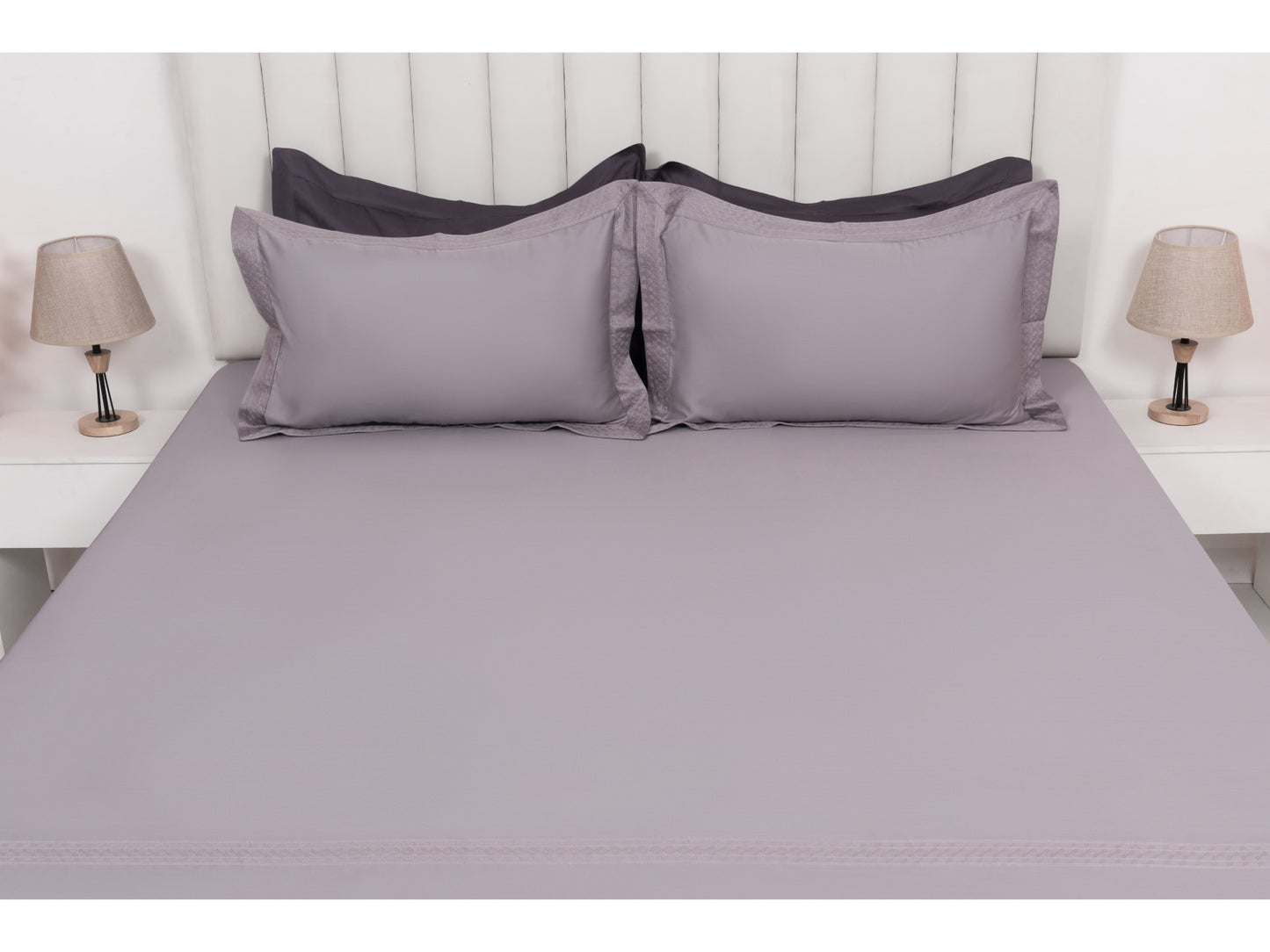 EMBROIDERY BEDSHEET 100% COTTON (3PCS) - Bedding Bliss