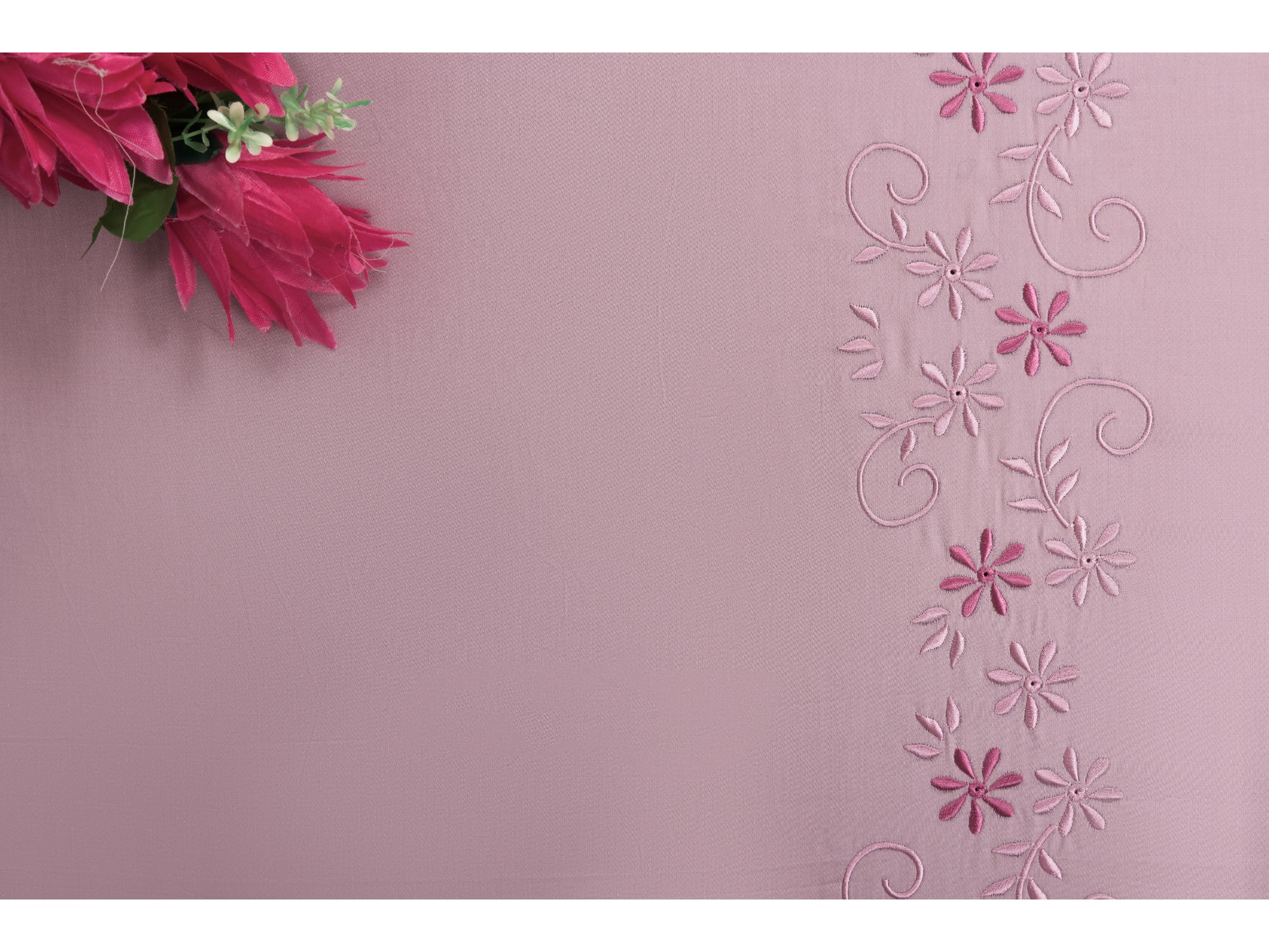EMBROIDERY BEDSHEET 100% COTTON (3PCS) - Bedding Bliss
