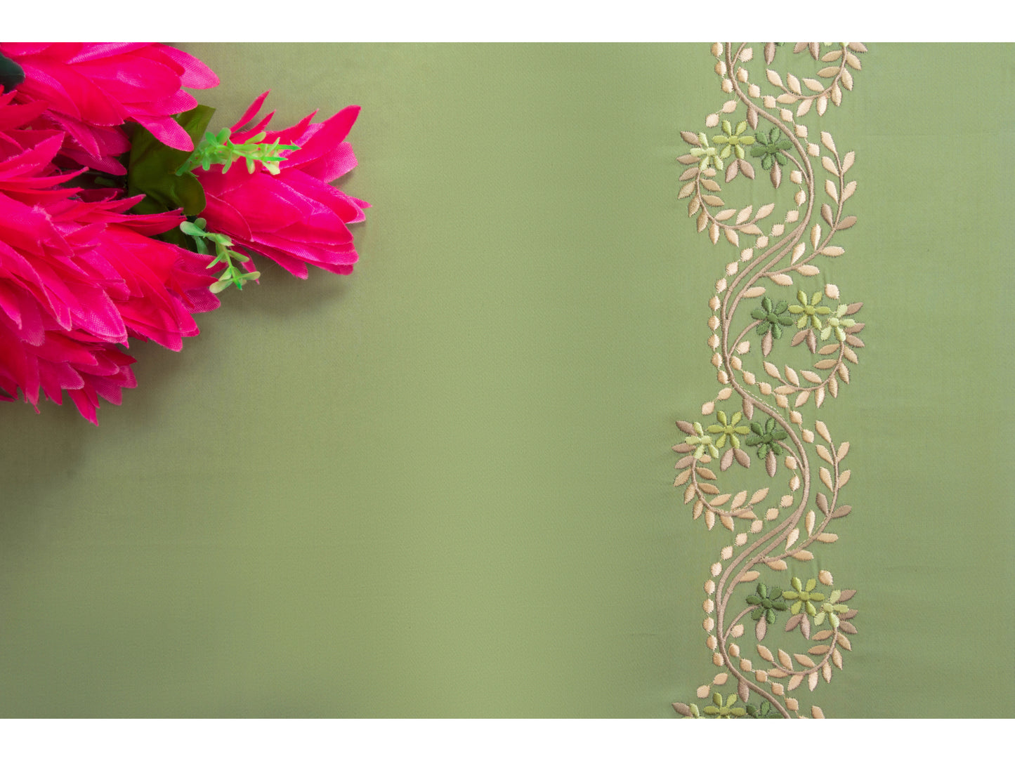 EMBROIDERY BEDSHEET 100% COTTON (3PCS)
