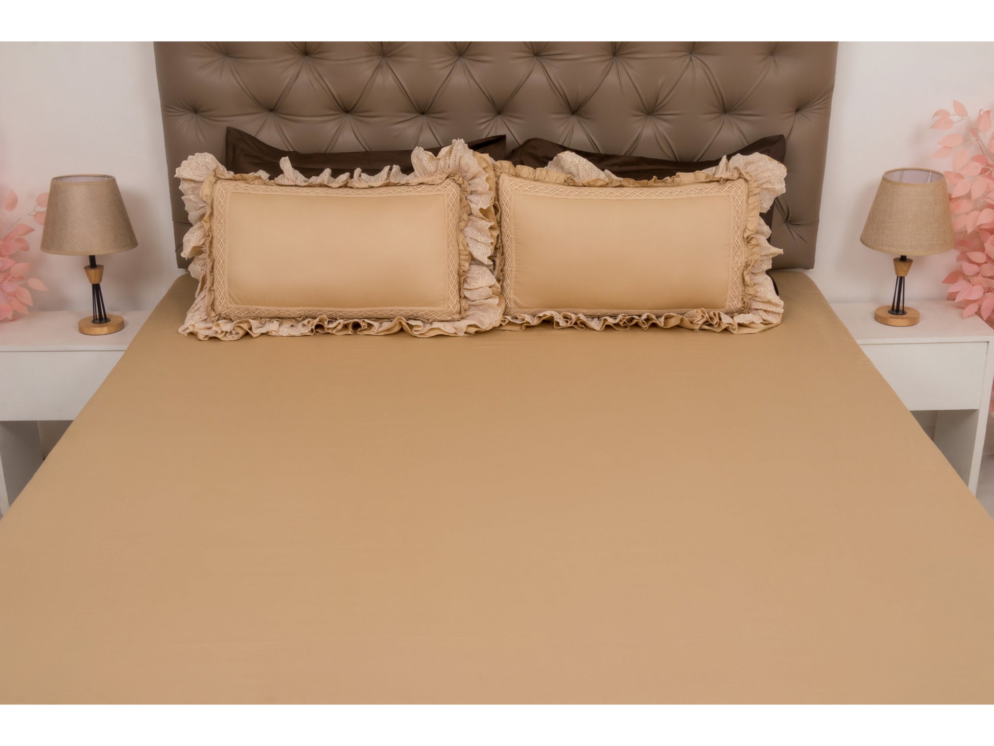 FRILLED BEDSHEET (3PCS) - Bedding Bliss