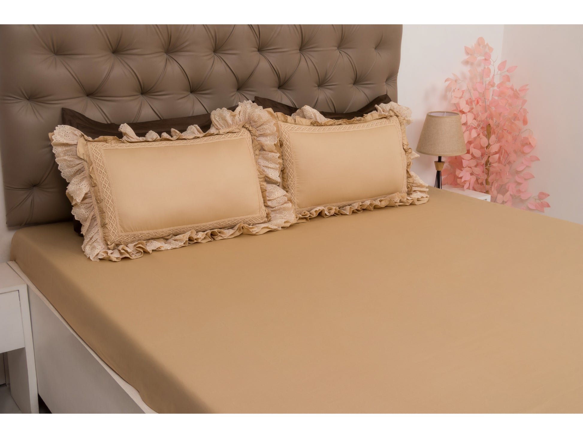FRILLED BEDSHEET (3PCS) - Bedding Bliss