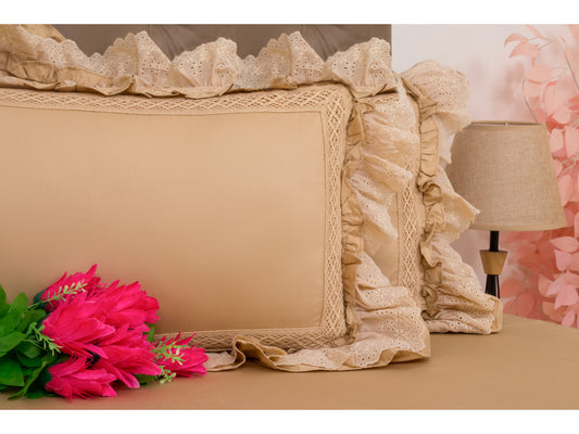 FRILLED BEDSHEET (3PCS) - Bedding Bliss