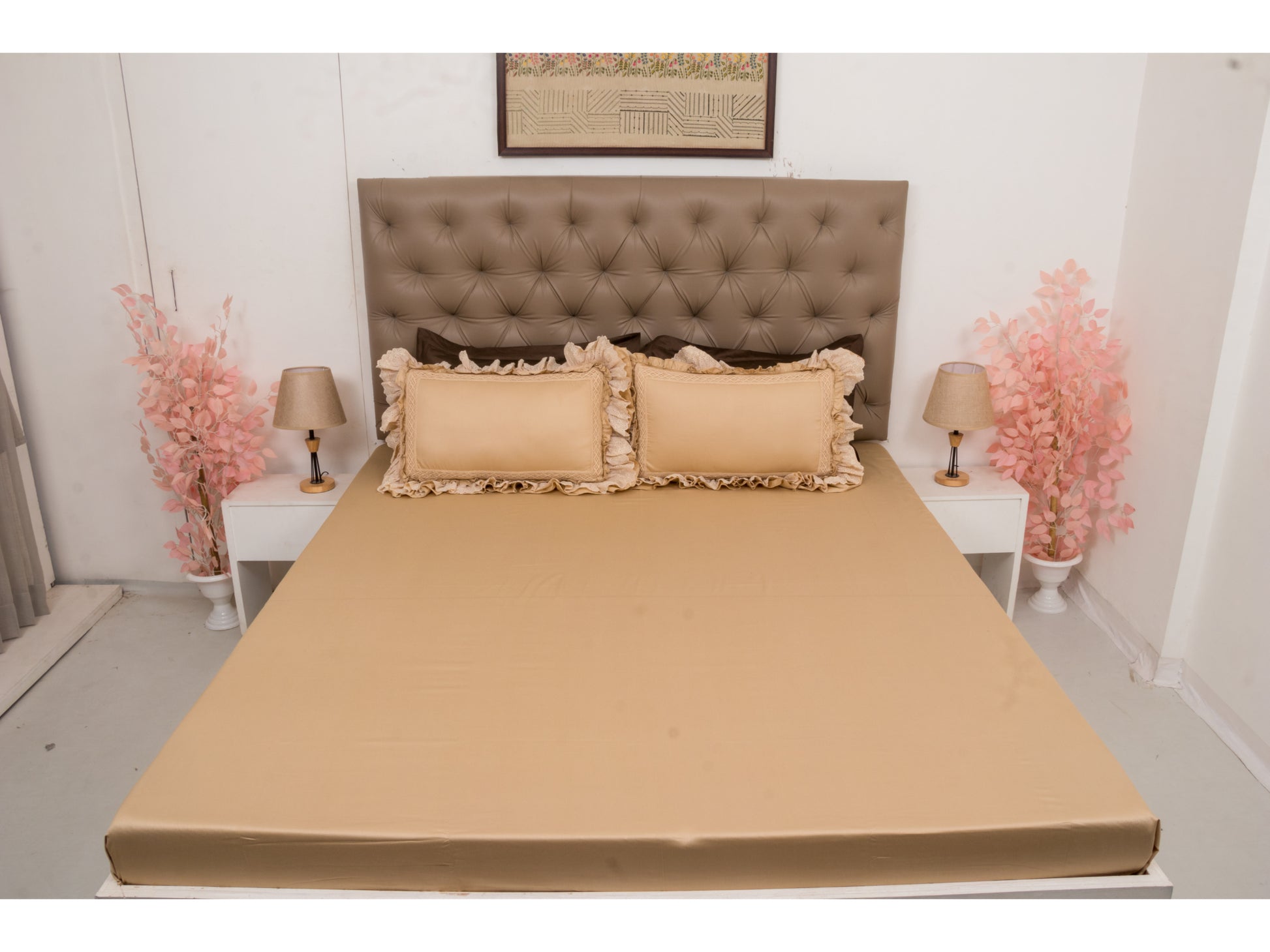 FRILLED BEDSHEET (3PCS) - Bedding Bliss