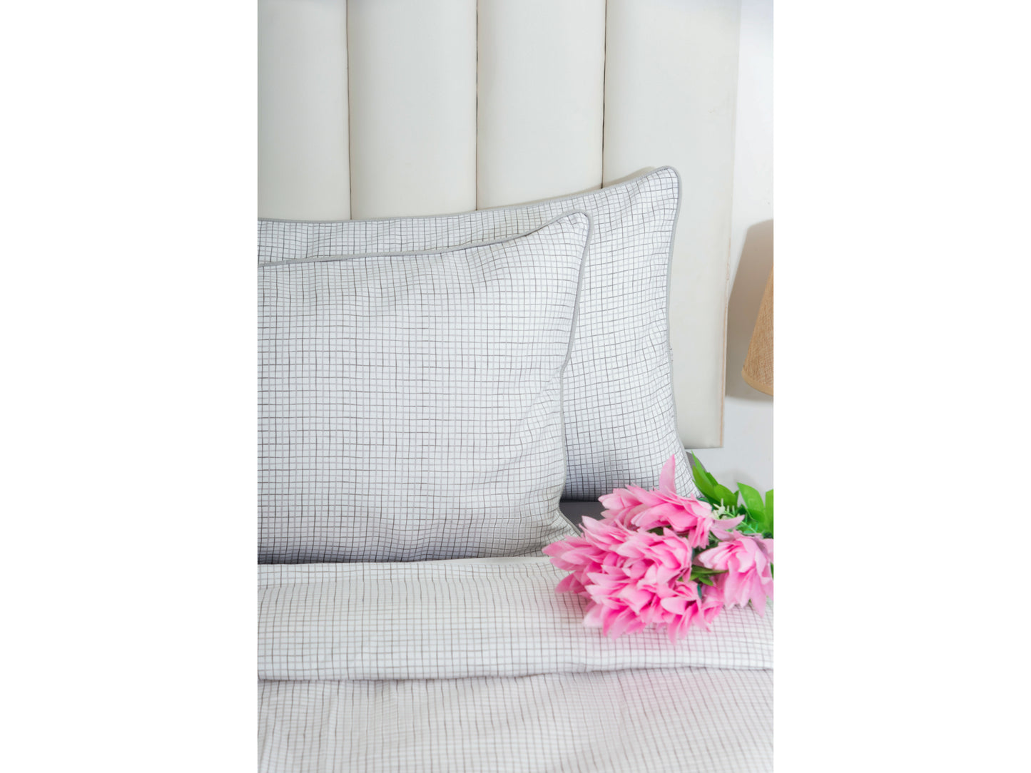 LINING BEDDING SET BEDDING SET 100% COTTON (WHITE, 7 PCS) - Bedding Bliss