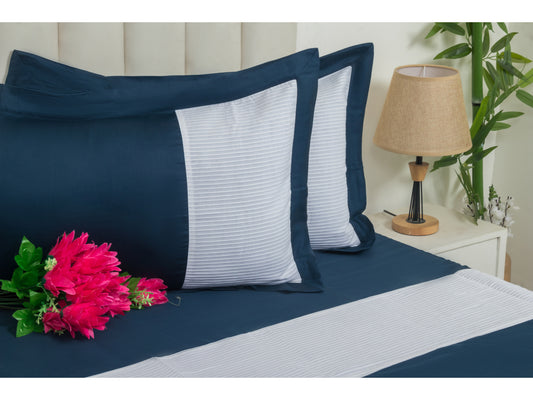 PRINTEX x PATCH WORK 100% COTTON (BRIGHT BLUE, 3PCS) - Bedding Bliss