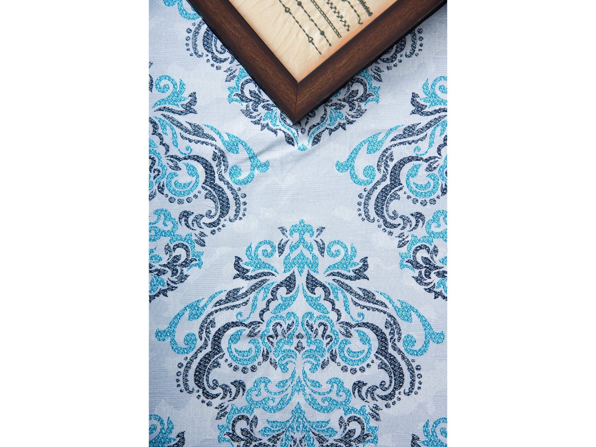 GUARANTEED PRINTED BEDSHEET 100% COTTON (3PCS, BLUE) - Bedding Bliss