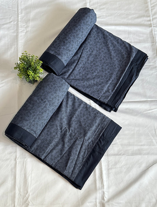PURE COTTON 3 LAYER DOHOR (1 PCS, GREY) - Bedding Bliss