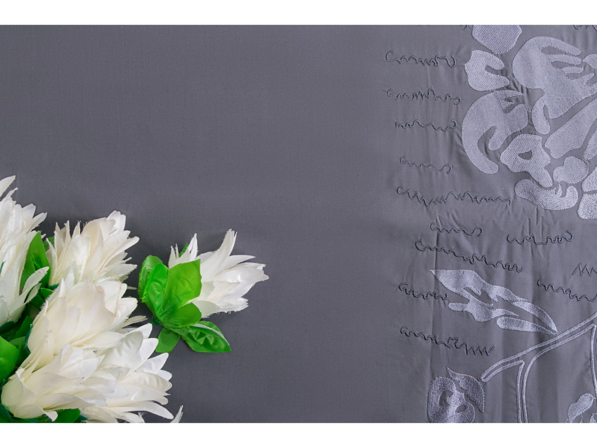 EMBROIDERY BEDSHEET 100% COTTON (3PCS) - Bedding Bliss