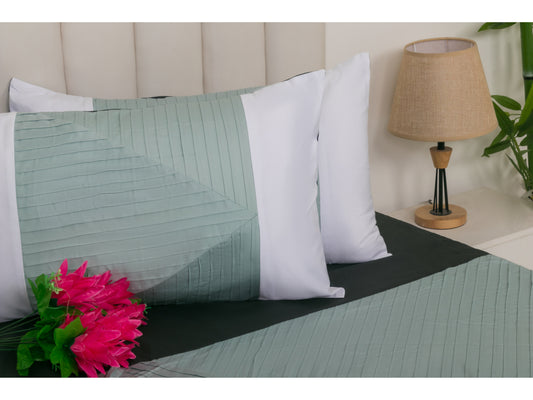 PRINTEX x PATCH WORK 100% COTTON (OLIVE, 3PCS) - Bedding Bliss