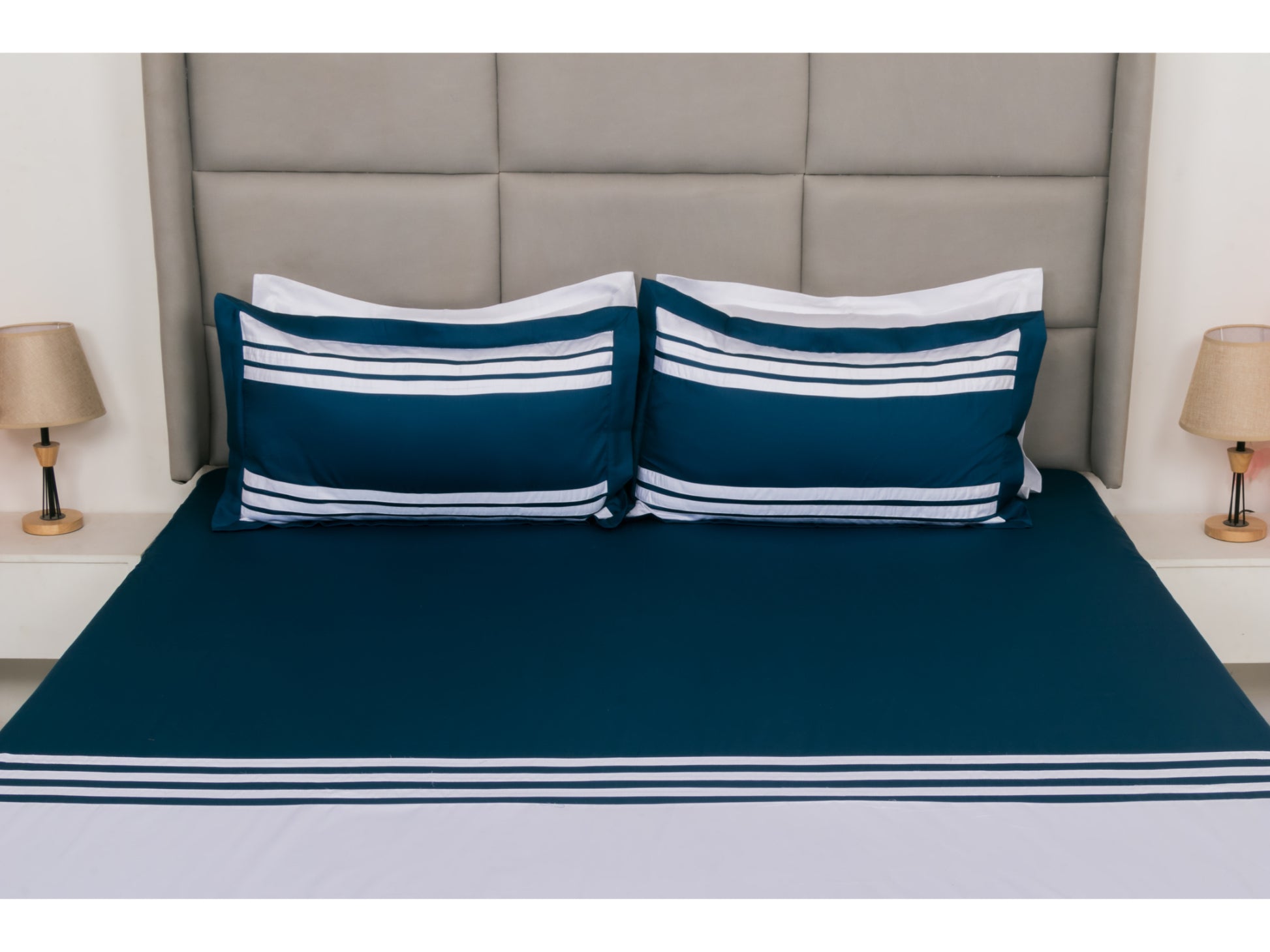 PATCH WORK BEDSHEET 100% COTTON (3 PCS) - Bedding Bliss
