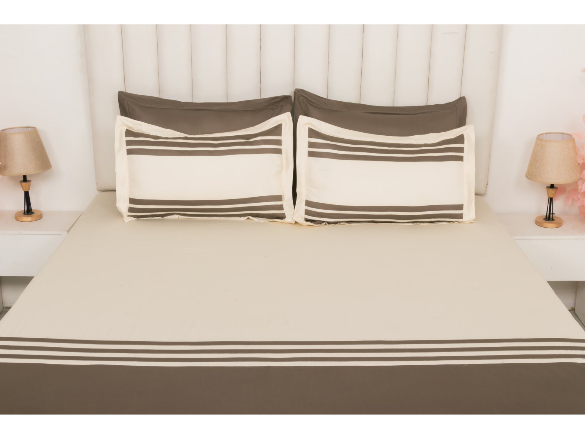 PATCH WORK BEDSHEET 100% COTTON (3 PCS) - Bedding Bliss