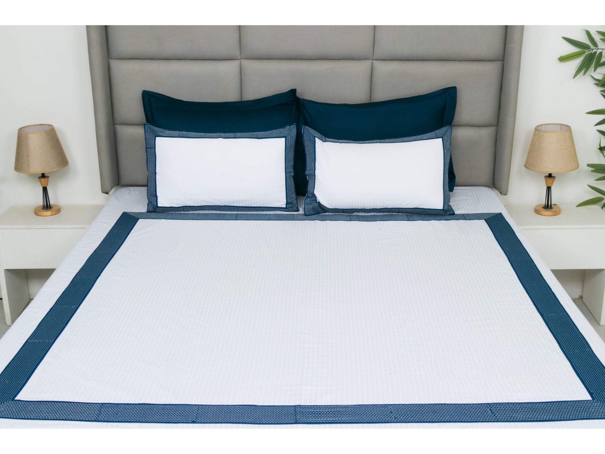 PATCH WORK BEDSHEET 100% COTTON (3 PCS) - Bedding Bliss