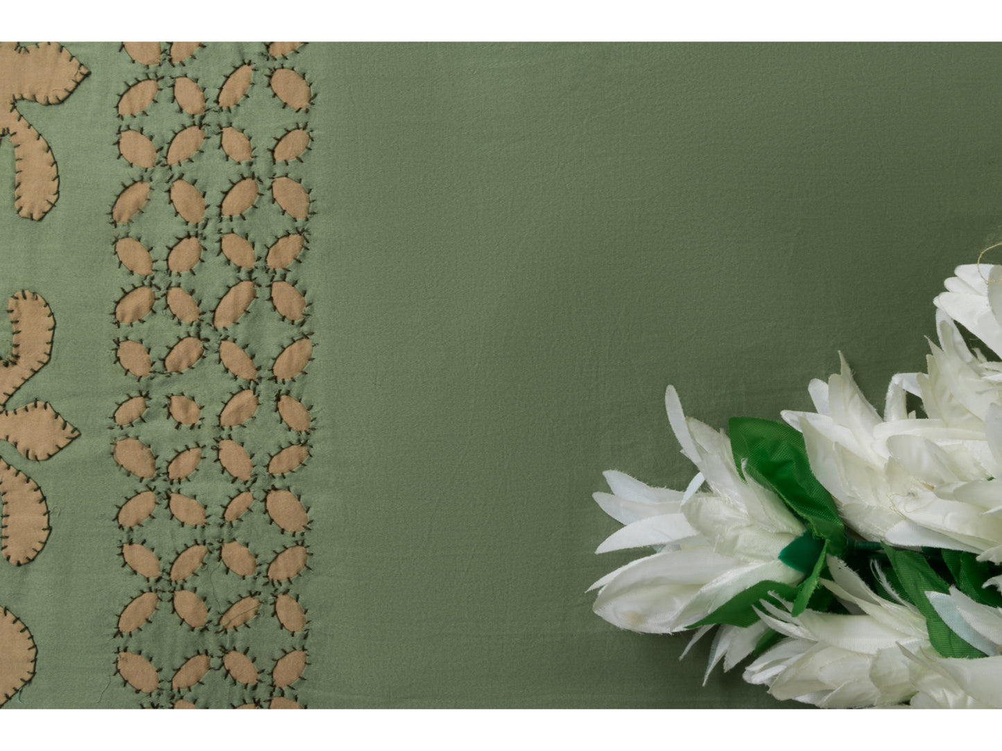 APLIC WORK BEDDING SET (MOSS GREEN,9 PCS) - Bedding Bliss