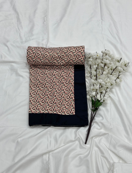 PURE COTTON SINGLE LAYER DOHOR (BLUSH) - Bedding Bliss