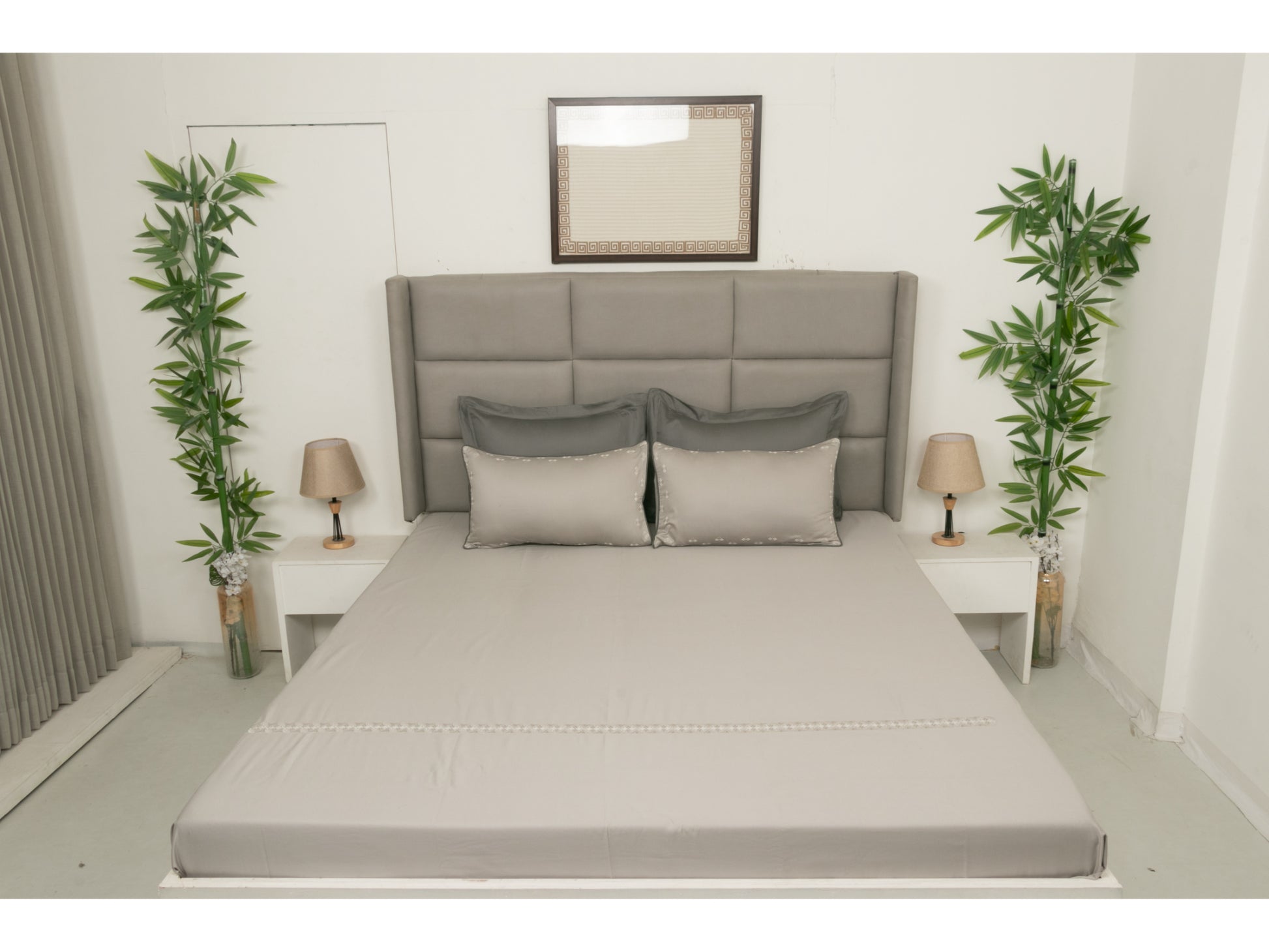 EMBROIDERY BEDSHEET 100% COTTON (3PCS) - Bedding Bliss