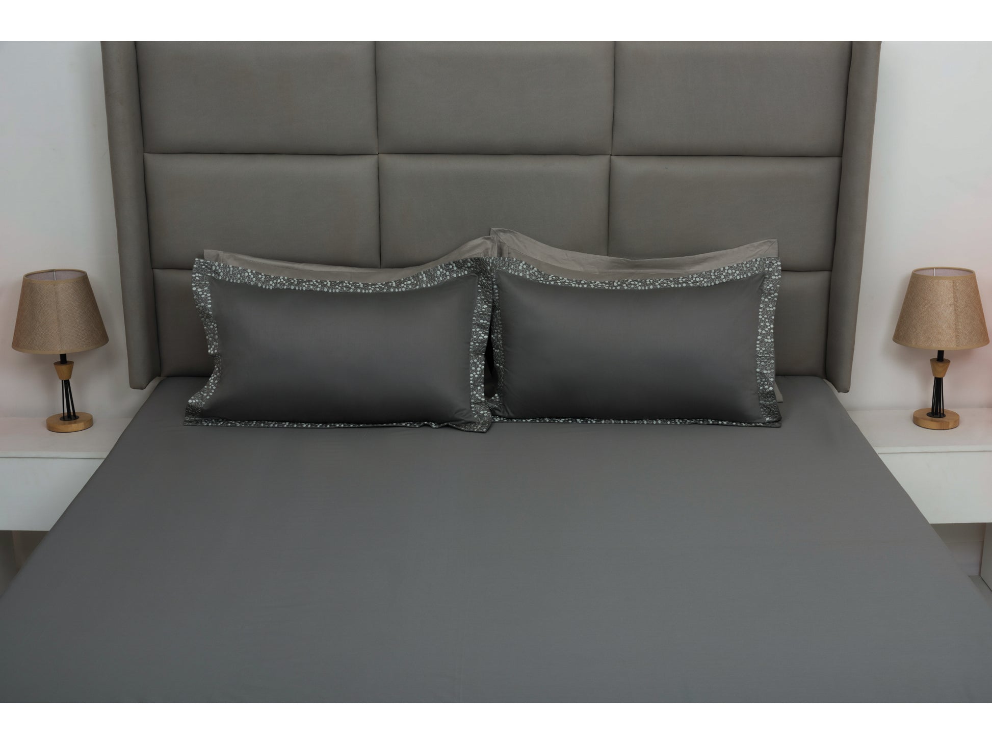EMBROIDERY BEDSHEET 100% COTTON (3PCS) - Bedding Bliss