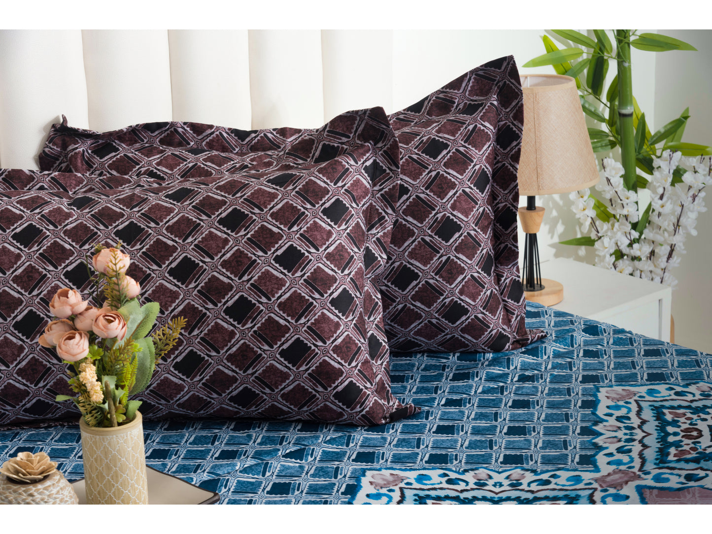 DIGITAL PRINTED BEDSHEET 100% COTTON ( 3PCS,PRINTED) - Bedding Bliss