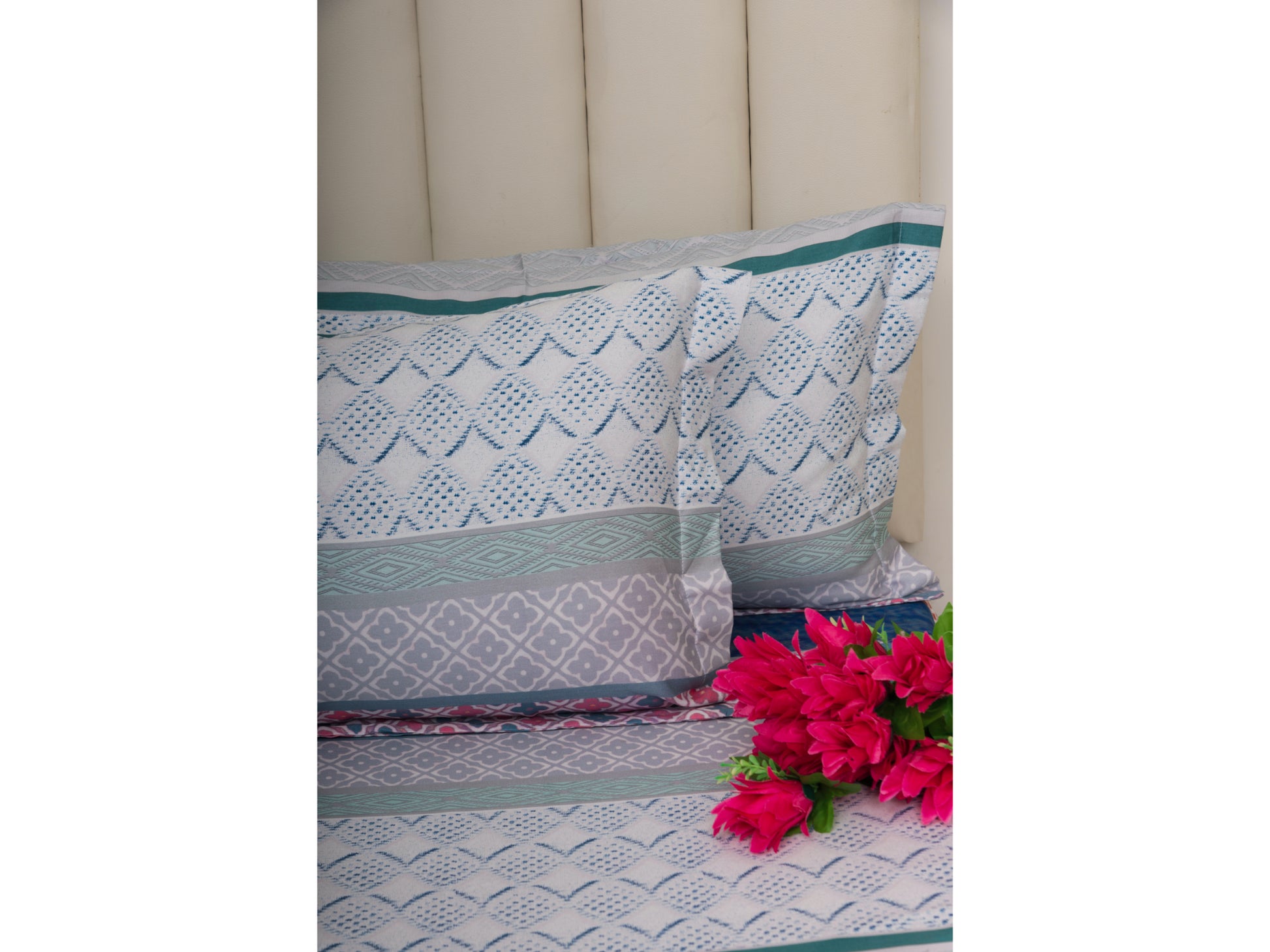DIGITAL PRINTED BEDSHEET 100% COTTON ( 3PCS,PRINTED) - Bedding Bliss