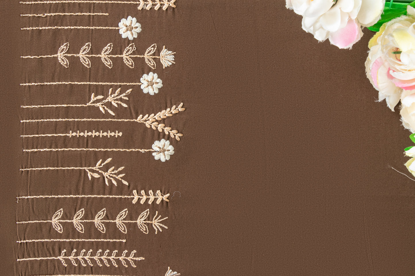 EMBROIDERY BEDSHEET 100% COTTON (3PCS)