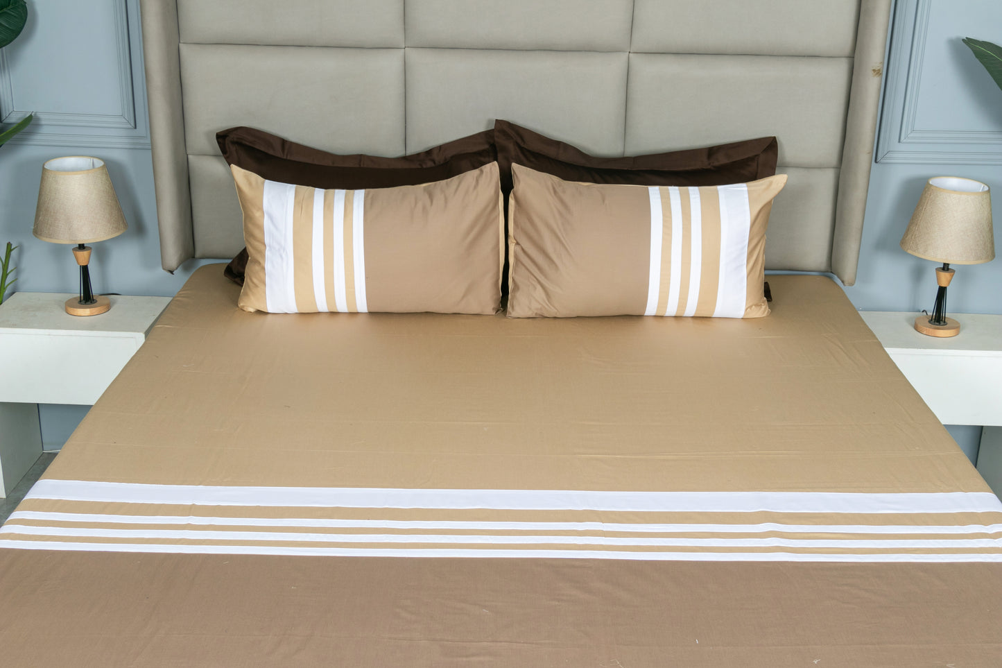 PATCH WORK BEDSHEET 100% COTTON (3 PCS) - Bedding Bliss