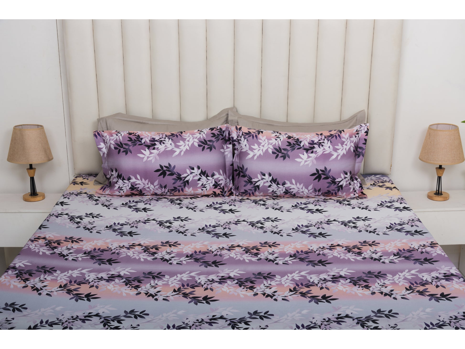 DIGITAL PRINTED BEDSHEET 100% COTTON (3PCS,PRINTED) - Bedding Bliss