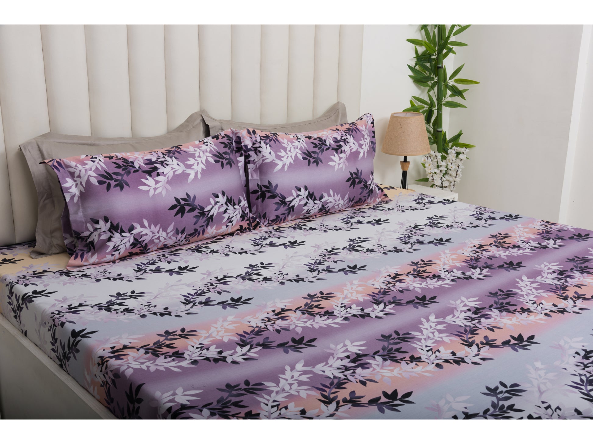 DIGITAL PRINTED BEDSHEET 100% COTTON (3PCS,PRINTED) - Bedding Bliss