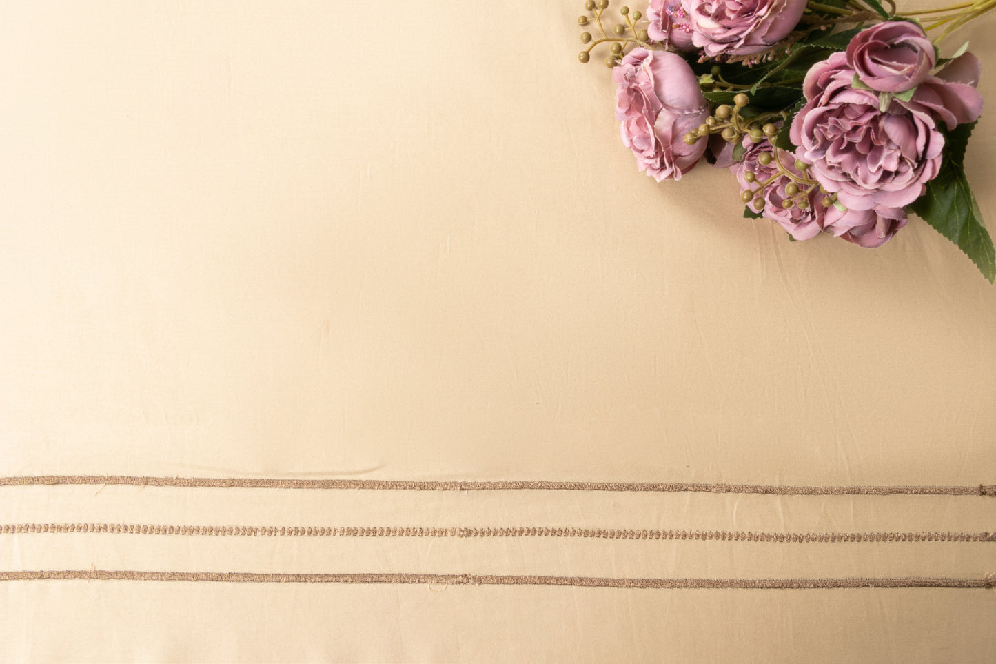 EMBROIDERY BEDSHEET 100% COTTON (3PCS)