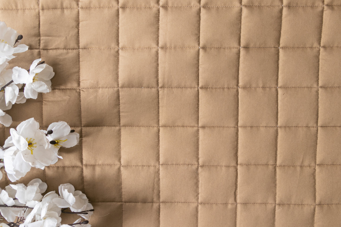 TAUPE MATRIX-QUILTED CALM (3 PCS)