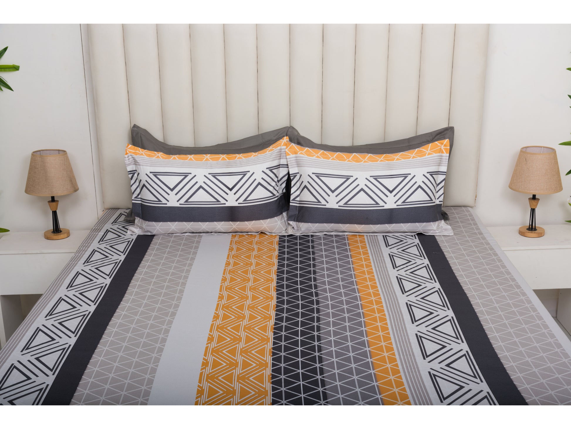 DIGITAL PRINTED BEDSHEET 100% COTTON (3PCS,PRINTED) - Bedding Bliss