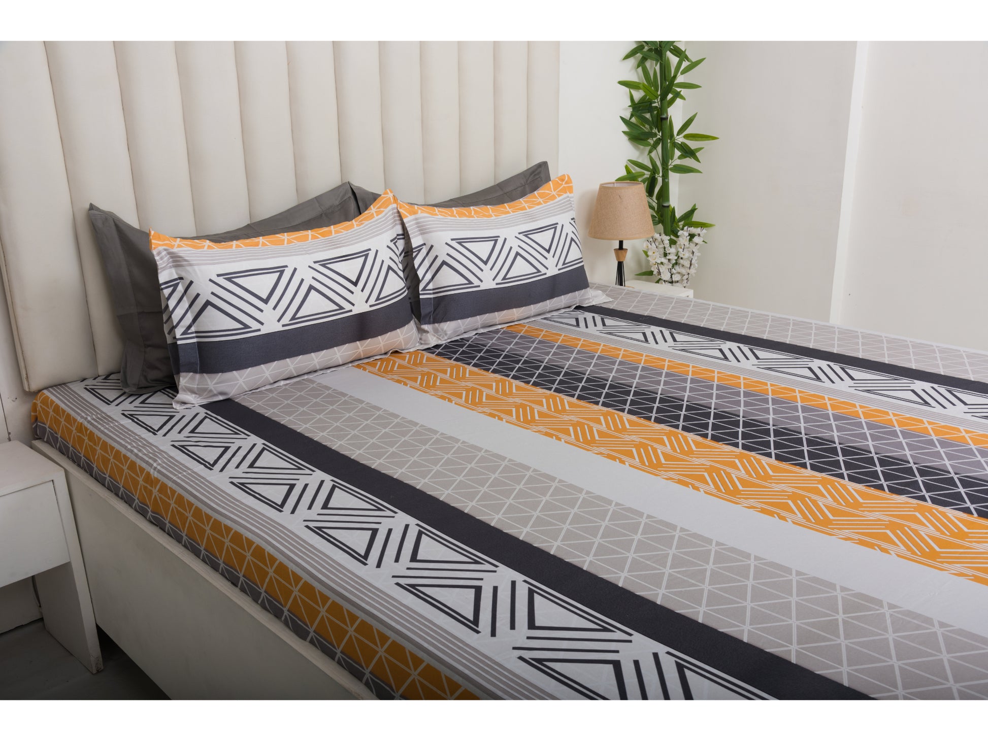 DIGITAL PRINTED BEDSHEET 100% COTTON (3PCS,PRINTED) - Bedding Bliss