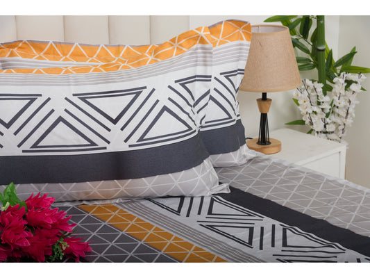 DIGITAL PRINTED BEDSHEET 100% COTTON (3PCS,PRINTED) - Bedding Bliss