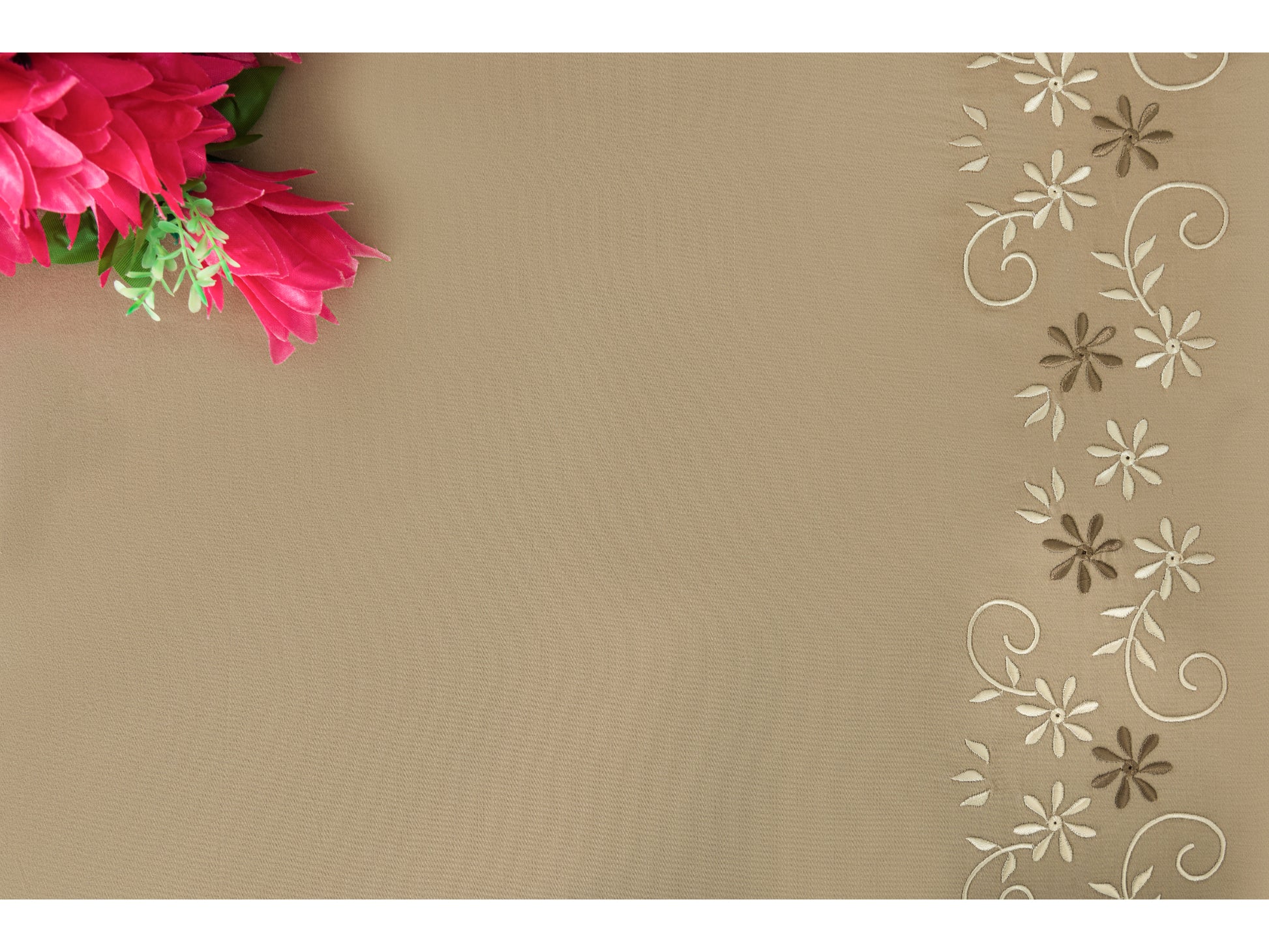 EMBROIDERY BEDSHEET 100% COTTON (3PCS) - Bedding Bliss