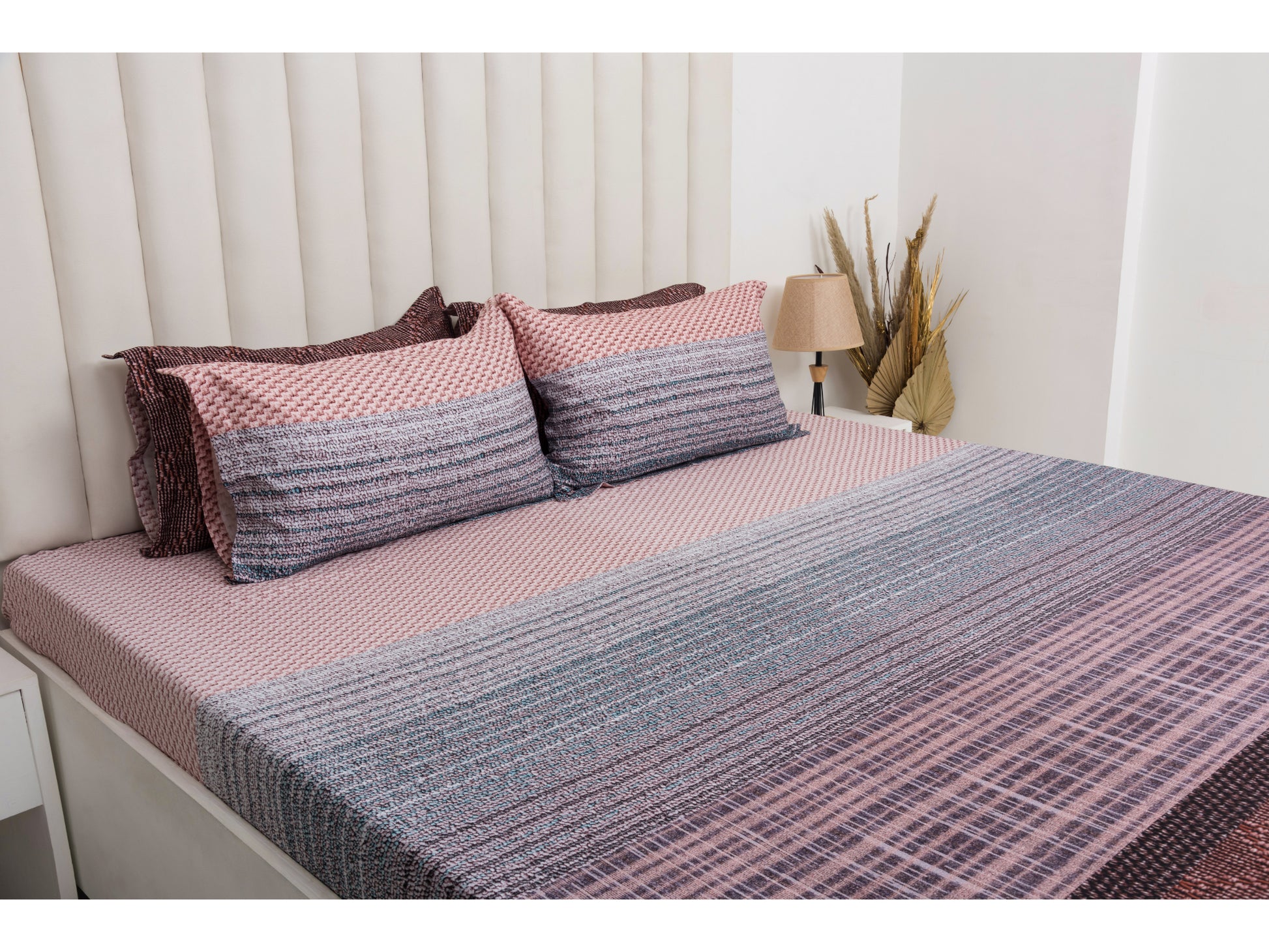 DIGITAL PRINTED BEDSHEET 100% COTTON (3PCS,PRINTED) - Bedding Bliss